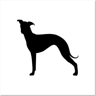 Italian Greyhound Silhouette Posters and Art